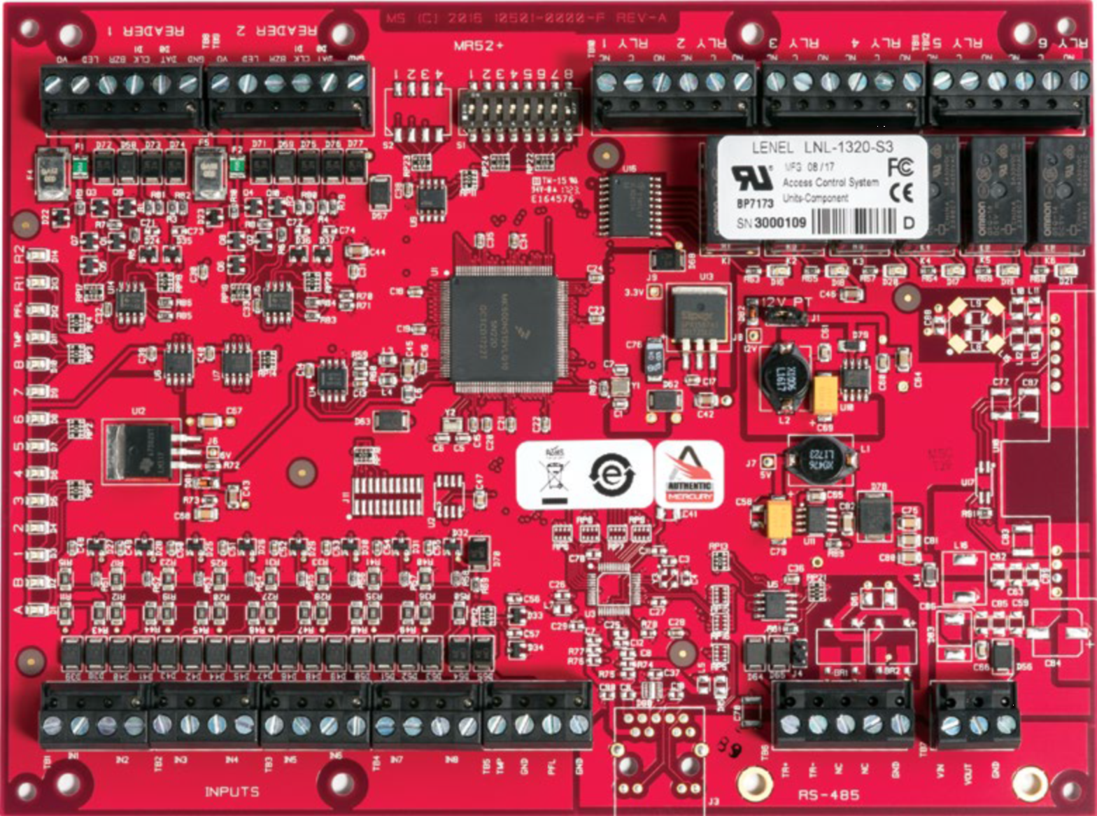 LNL-1320-S3双读卡器接口模块